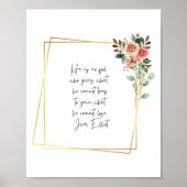 Jim Elliot Quote Print (Voorkant)