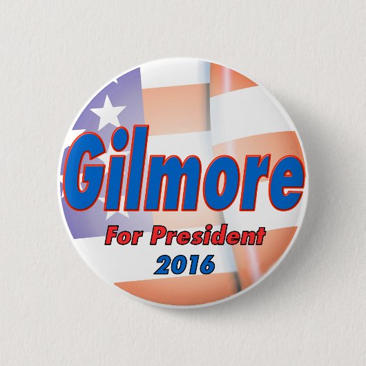 Jim Gilmore voor President in 2016 Ronde Button 5,7 Cm (Voorkant)