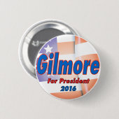 Jim Gilmore voor President in 2016 Ronde Button 5,7 Cm (Voorkant /achterkant)