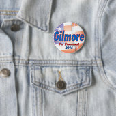 Jim Gilmore voor President in 2016 Ronde Button 5,7 Cm (In situ)