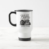 Jim Guse Boerderijen - Travel Mug - zwart Reisbeker (Links)