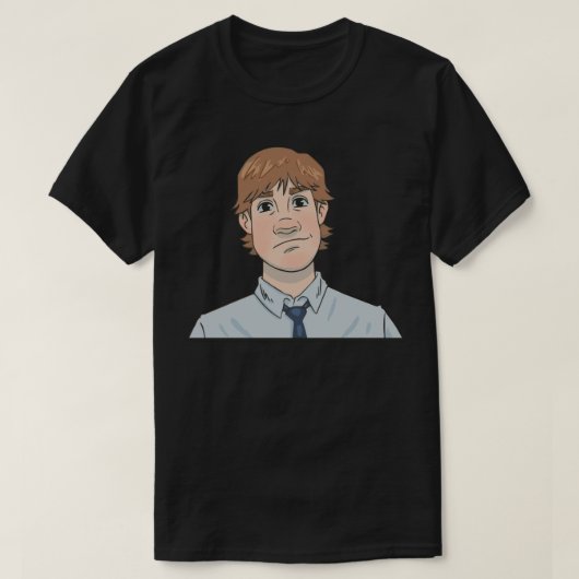 Jim Halpert T-shirt (Design voorkant)