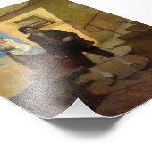 Jim Hawkins vertrekt naar huis van Newell Convers Foto Afdruk (Hoek)