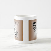 Jim heeft thuis nooit een tweede beker koffie... koffiemok (Center)