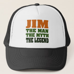 JIM - het Man, de Myth, de Legende! Trucker Pet
