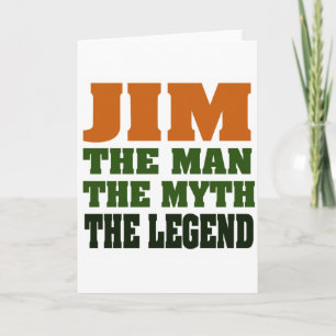 JIM - het Man, de Mythe, de Legende! Kaart