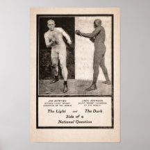 Jim Jeffries vs Jack Johnson Promotion 1910