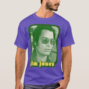 Jim Jones Retro Stijl Cult Leader Design T-shirt