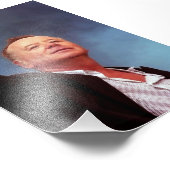 Jim Kerr Simple Minds leeft in concert Foto Afdruk (Hoek)