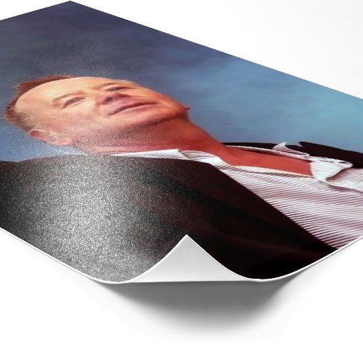 Jim Kerr Simple Minds leeft in concert Foto Afdruk (Hoek)