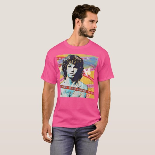 Jim Morrison T-shirt (Voorkant volledig)