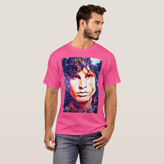 Jim Morrison T-shirt (Voorkant volledig)