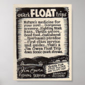 Jim Owen Float Trips Poster (Voorkant)