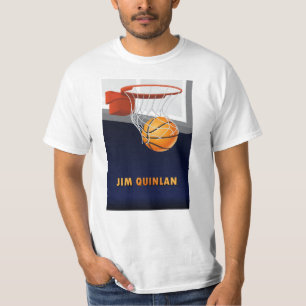 Jim Quinlan Basketball T-Shirt