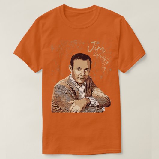 Jim Reeves T-shirt (Design voorkant)