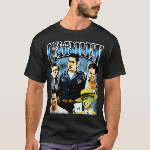 Jim rey 90s bootleg ontwerp t-shirt