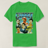 Jim rey 90s icoon bootleg stijl t-shirt (Design voorkant)