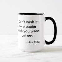 Jim Rohn verlicht Mok