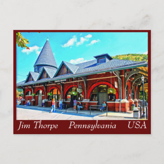 Jim Thorpe Pa. 21 Briefkaart
