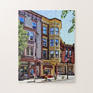 Jim Thorpe Pa - winkels langs de weg Legpuzzel