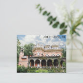 Jim Thorpe Pennsylvania Harry Packer Mansion Briefkaart (Staand voorkant)