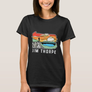 Jim Thorpe Pennsylvania Natuur Buiten Wandelen T-shirt
