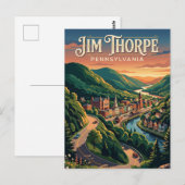 Jim Thorpe VS Briefkaart (Voorkant / Achterkant)