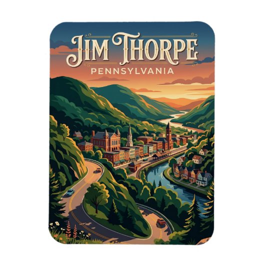 Jim Thorpe VS Magneet (Verticaal)