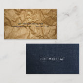 Jim Visitekaartje (Voorkant / Achterkant)