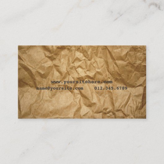 Jim Visitekaartje (Voorkant)