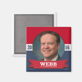 JIM WEBB 2016 MAGNEET (Voorkant / Achterkant)