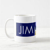 Jim Webb voor President V1 Koffiemok (Links)
