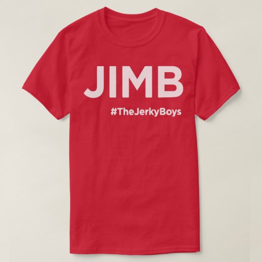 Jimb The Jerky Boy T-shirt (Design voorkant)