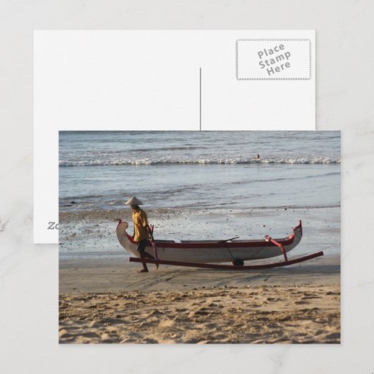 Jimbaran Beach Briefkaart (Voorkant / Achterkant)