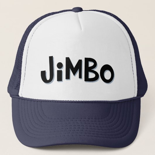 JIMBO Nickname Trucker Hat Pet (Voorkant)