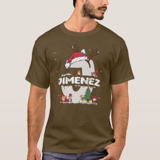 Jimenez Christmasw Jimenez Name for grappige Xmas T-shirt