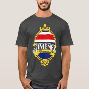 Jimenez familie Costa Rica T-shirt