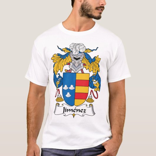 Jimenez Family Crest T-shirt (Voorkant)