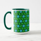 Jimette Design blue and green-pakket Mok (Links)