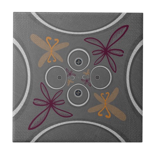 Jimette Design ceramic 2020 collectie Tegeltje (Voorkant)