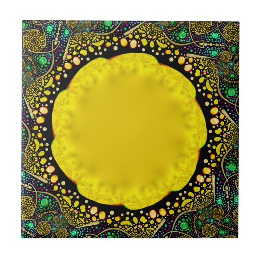 Jimette Design ceramic 2020 collectie Tegeltje (Voorkant)