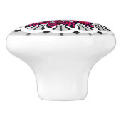 Jimette Design collection 2019. Keramische Knop (Zijkant)