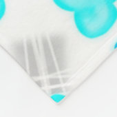 Jimette Design turquoise witte pooldeken Fleece Deken (Hoek)