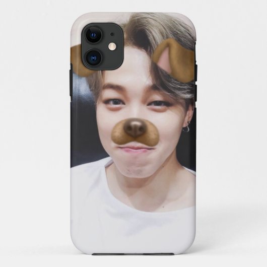 JIMIN PUPPY FILTER Case-Mate iPhone CASE (Achterkant)