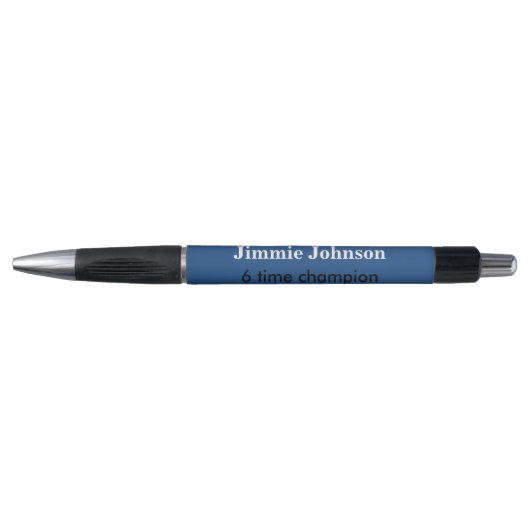 Jimmie Johnson six-time champions pen (Voorkant)
