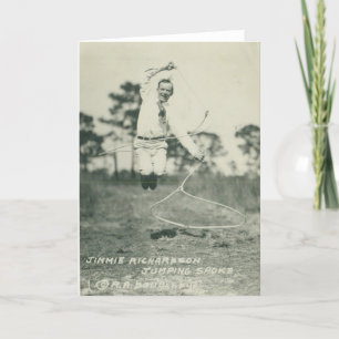 Jimmie Richardson die springt sprak. Kaart