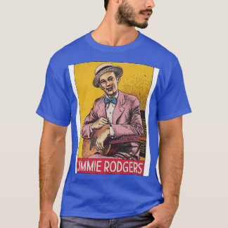 Jimmie Rodgers Classic Landelijke hulde T-shirt