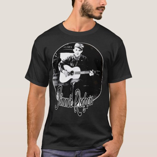 Jimmie Rodgers de vader van het land T-shirt (Voorkant)