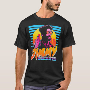 Jimmy Buckets Miami Outrun Style Graphic Essential T-shirt