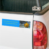 Jimmy Buffet Parrot, er is geen p... - Gepersonali Bumpersticker (Op Truck)